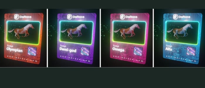 DeRace NFT horse_tickets