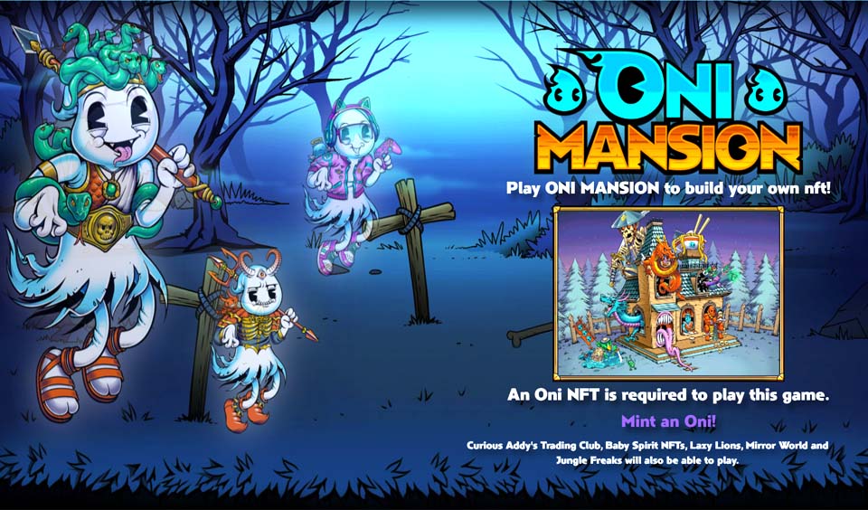 oni mansion game
